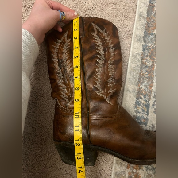 Leather cowboy boots - Picture 13 of 13